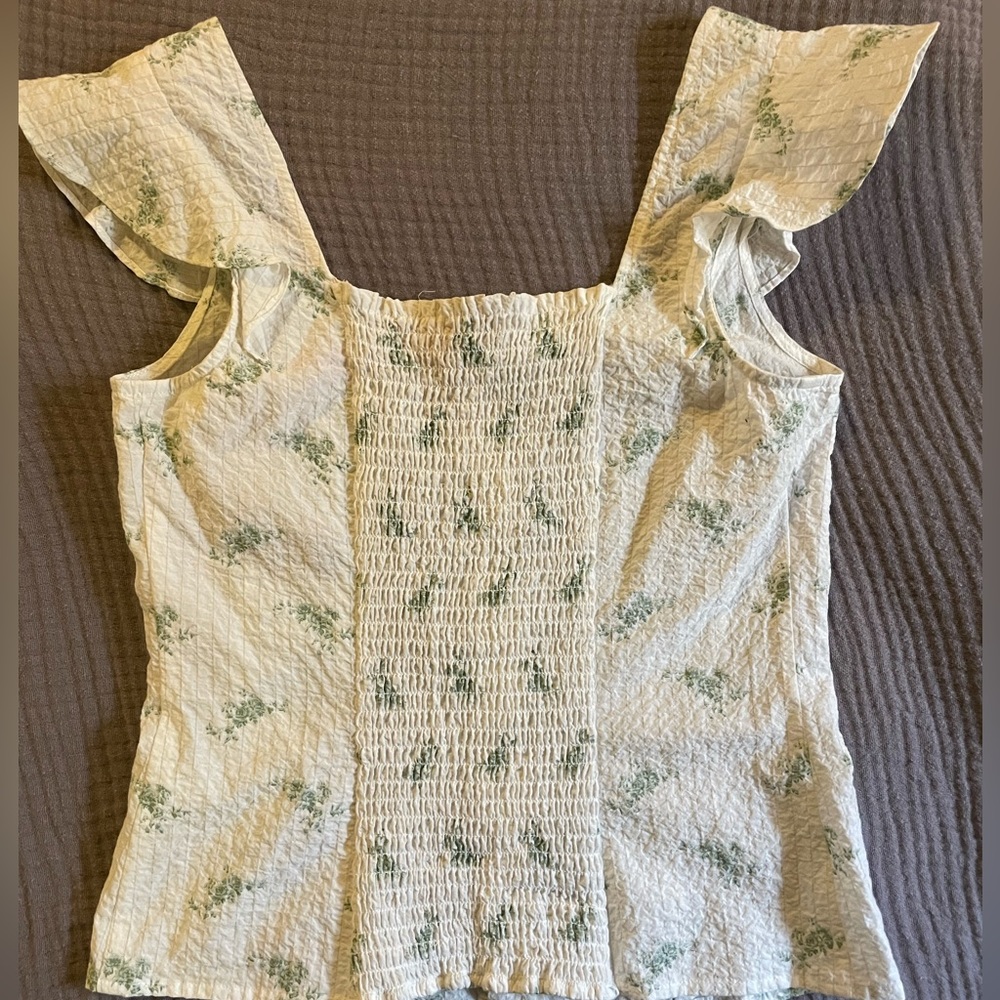 CREMIEUX Ruffle Tank - Picture 2 of 3